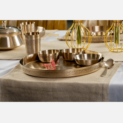 Bronze Antique Dinner Set