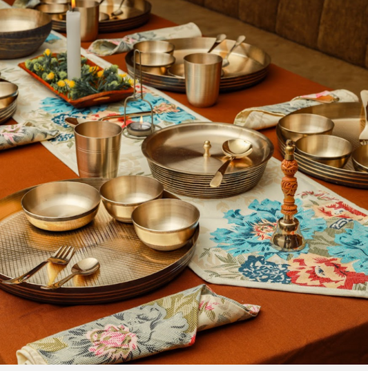 Kansa Thali Set (11 Inch)