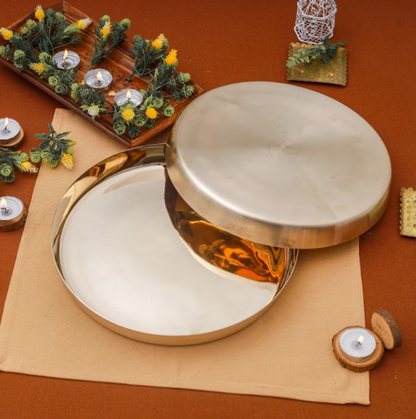 Royal Gold Bronze/Kansa Mini Thali