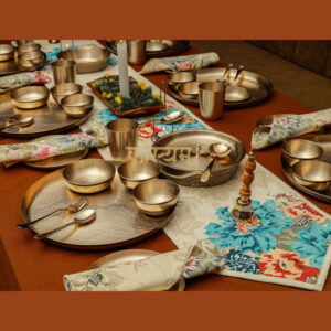 MANOHAR - Kansa/Bronze Buffet Dining Setup