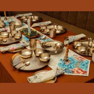 MANOHAR - Kansa/Bronze Buffet Dining Setup